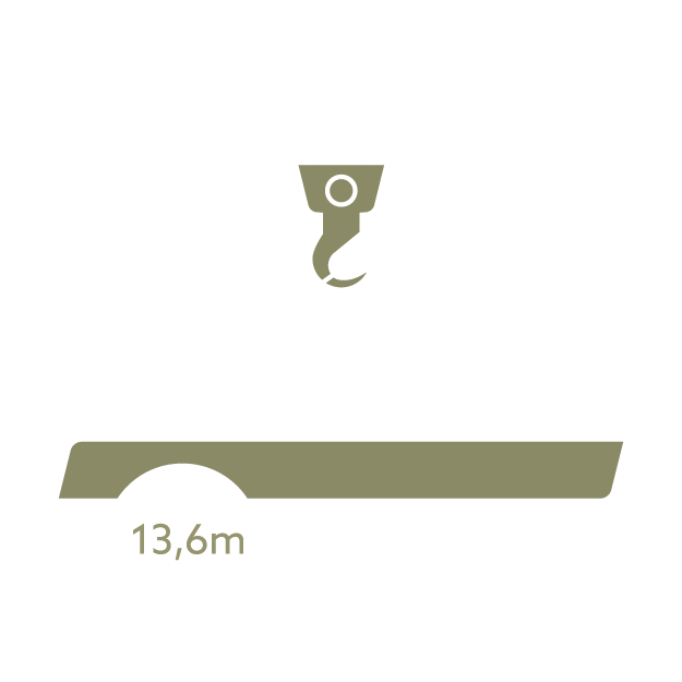 Transport bis 13,6m